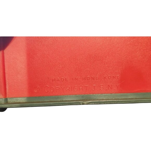 JSNY Uncle Sam Mechanical Coin Bank Vintage 1975 Hong Kong Plastic NO STOPPER - Picture 4 of 10